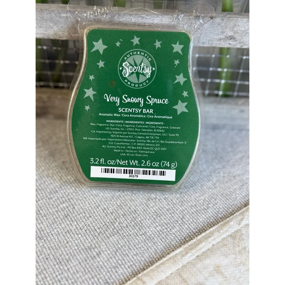 Scentsy Bar Very Snowy Spruce 3.2 Fl Oz